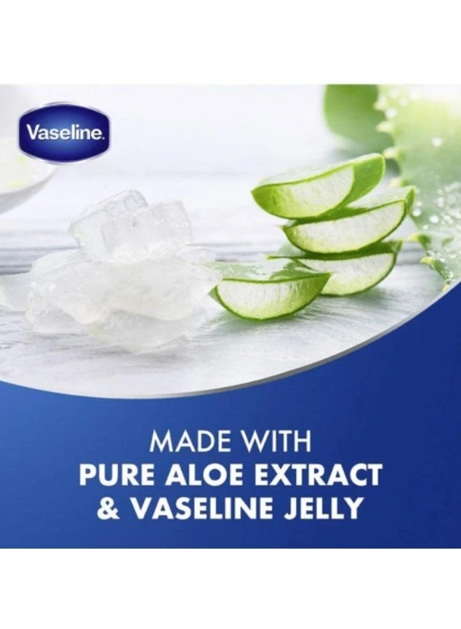 Vaseline Aloe Moisturizing Jelly 100 ml | Soothing Moisture for Dry Skin - Image 3